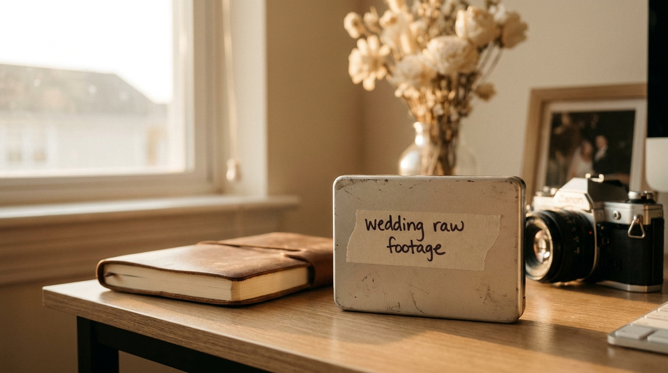 What to Do With Raw Wedding Footage: 10 Creative Ideas