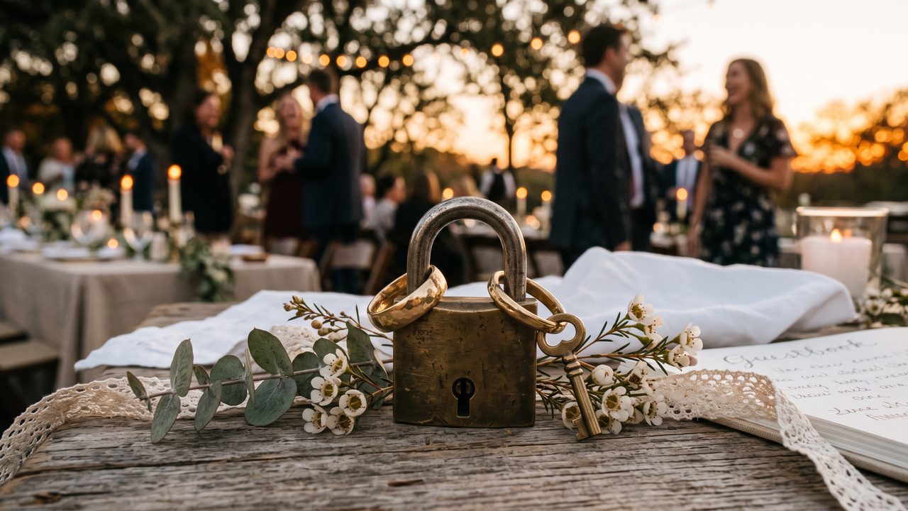 Editorial photograph representing: is ai-generated wedding video safe? privacy protection guide