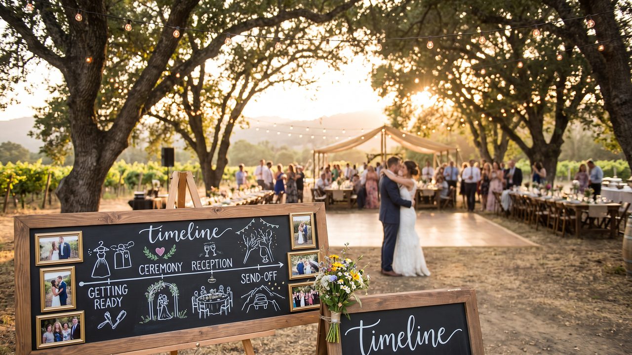 Editorial photograph representing: ai wedding video production flow: from photos to final film