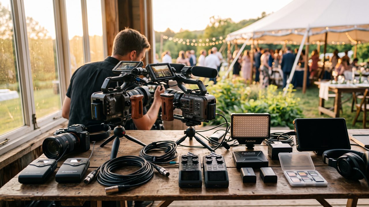 Editorial photograph representing: how to make a wedding video: complete step-by-step tutorial for 2025