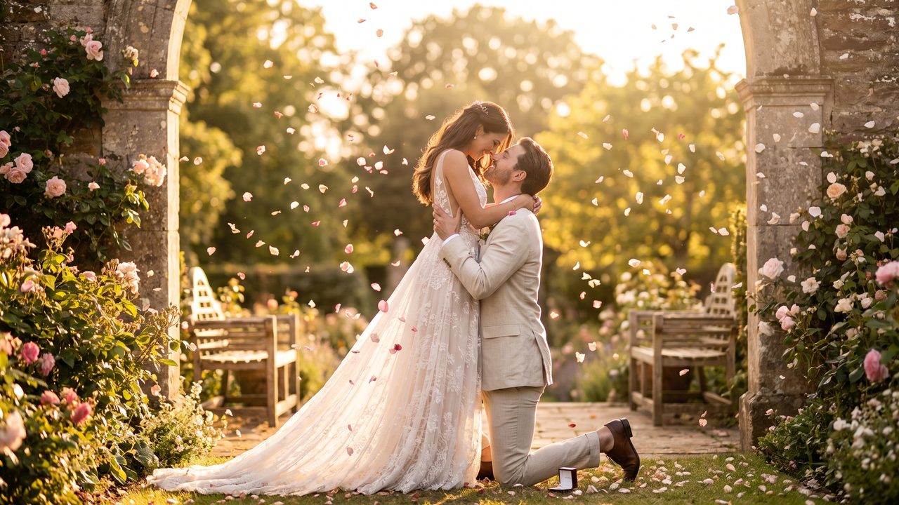 Editorial photograph representing: how to make a proposal video: 20 romantic ideas for 2026