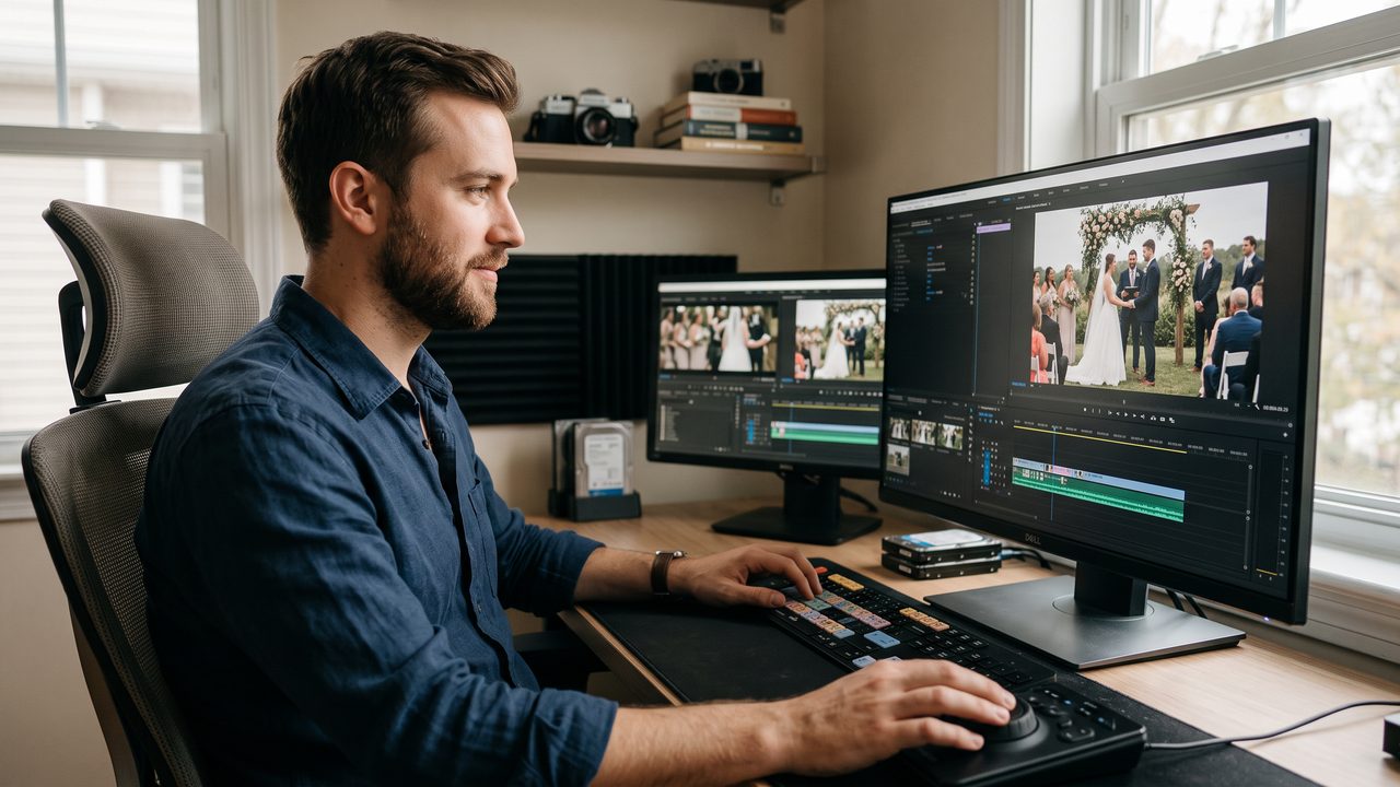 Visual illustrating: what does traditional editing involve?