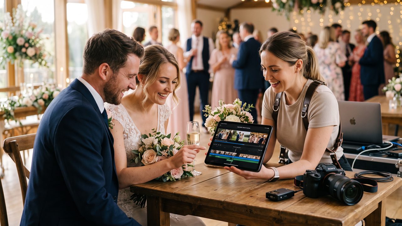 Visual illustrating: the wedding footage problem
