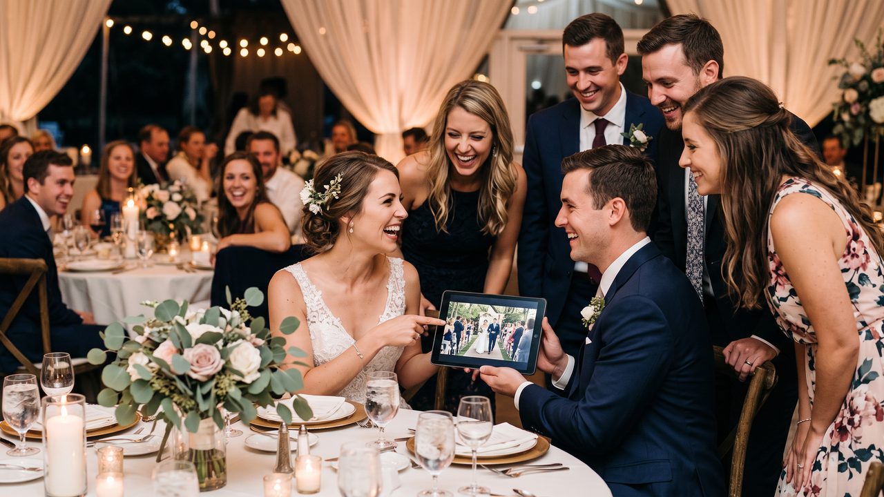 Visual illustrating: why every couple needs a wedding highlight video