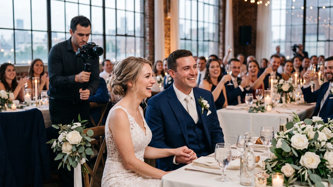 Visual illustrating: the case for wedding video