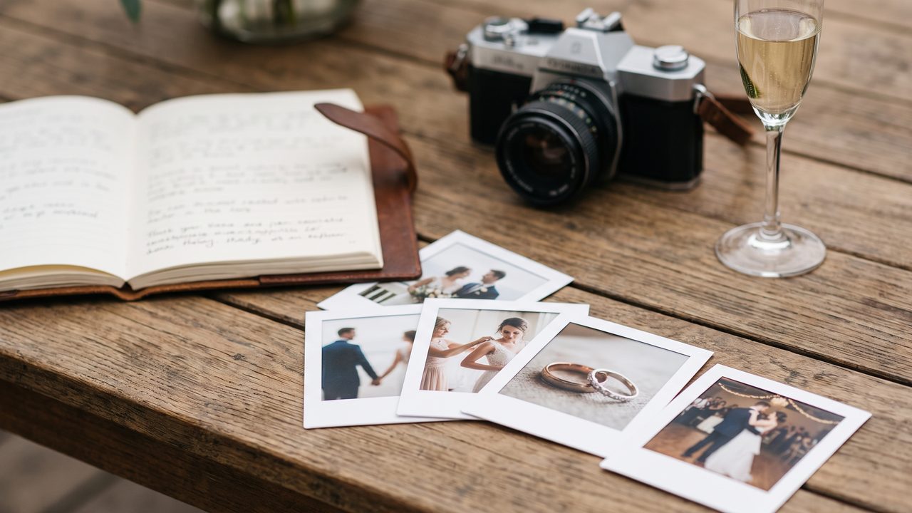Visual illustrating: wedding trailer vs. highlight video