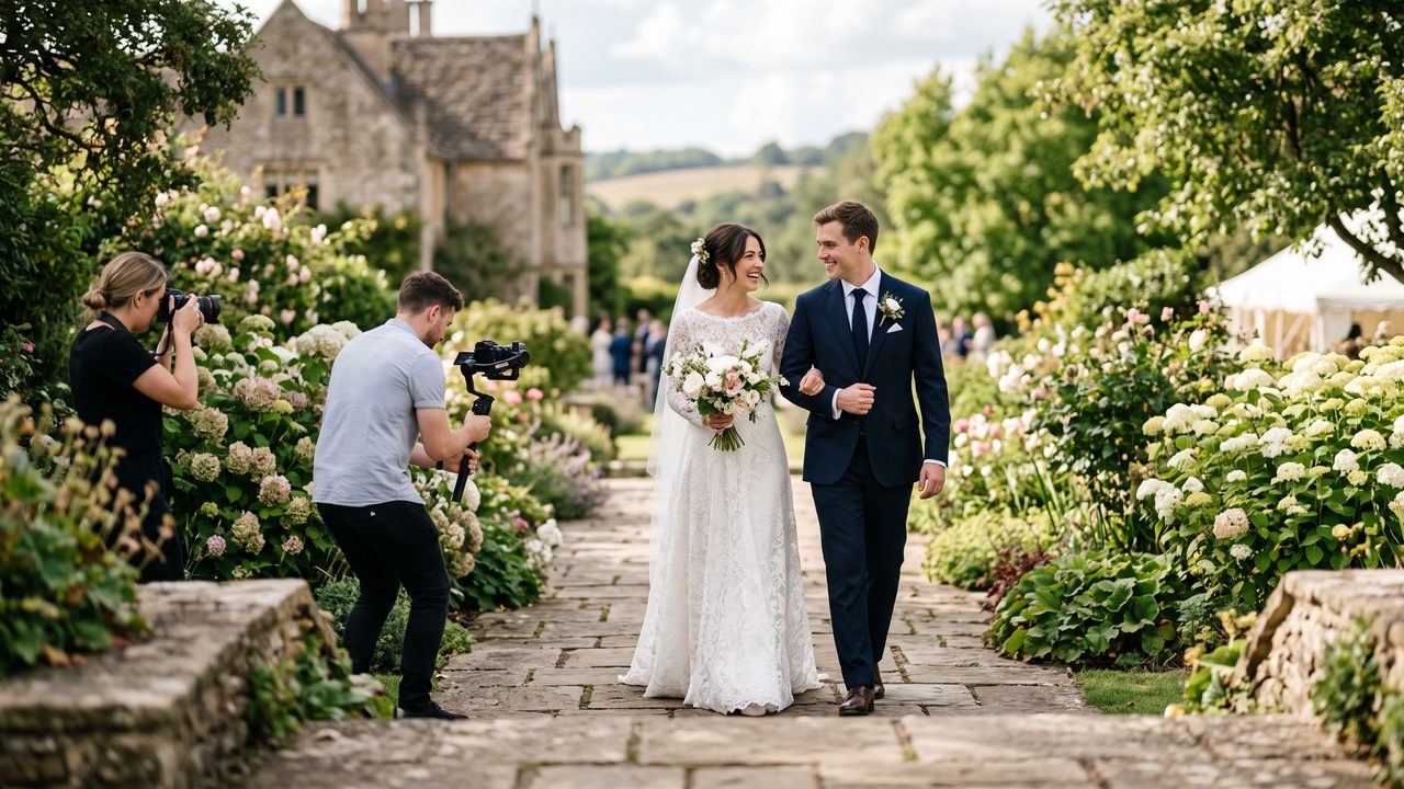 Visual illustrating: classic wedding video types
