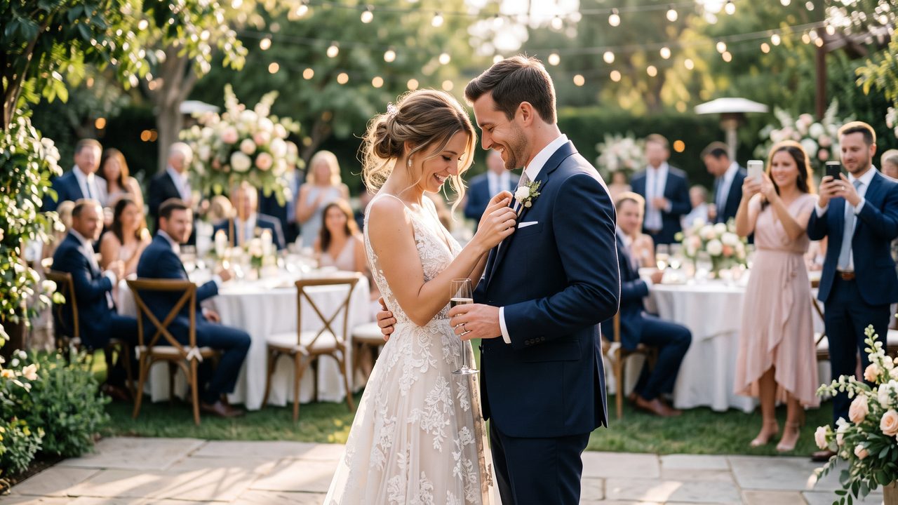 Visual illustrating: why couples skip the videographer