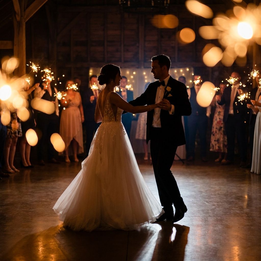 First dance at wedding