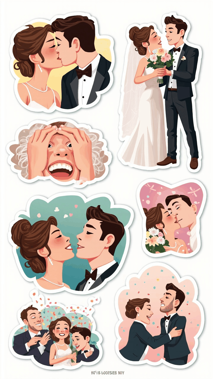 Wedding GIFs and memes