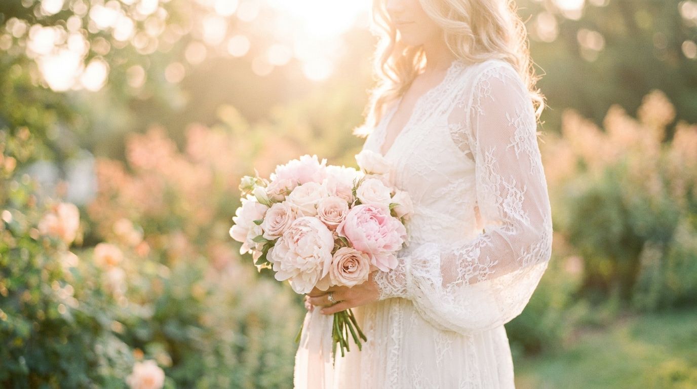 Romantic soft style preset — pastel dreamy wedding