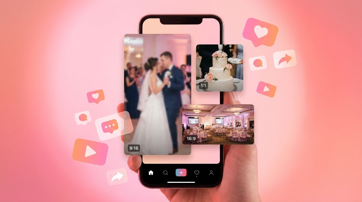 Social media pack smartphone with multiple formats