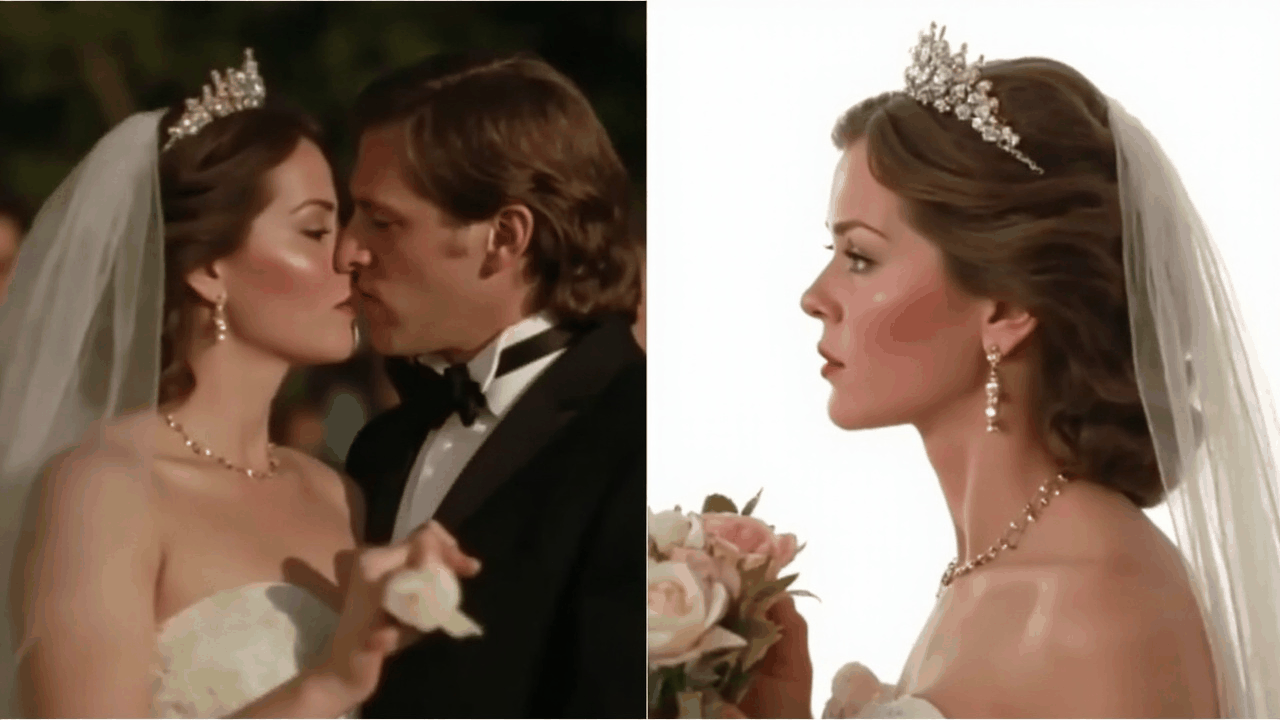 1987 wedding video restoration
